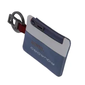 -PIQUADRO Portachiavi Porta Connequ in Pelle PC4821UB00/GRN