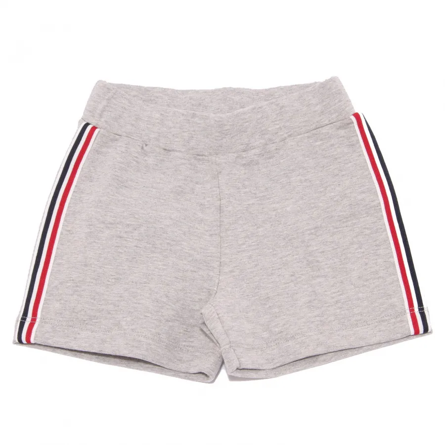 1166S pantalone corto bimbo MONCLER bermuda short pant grigio kid