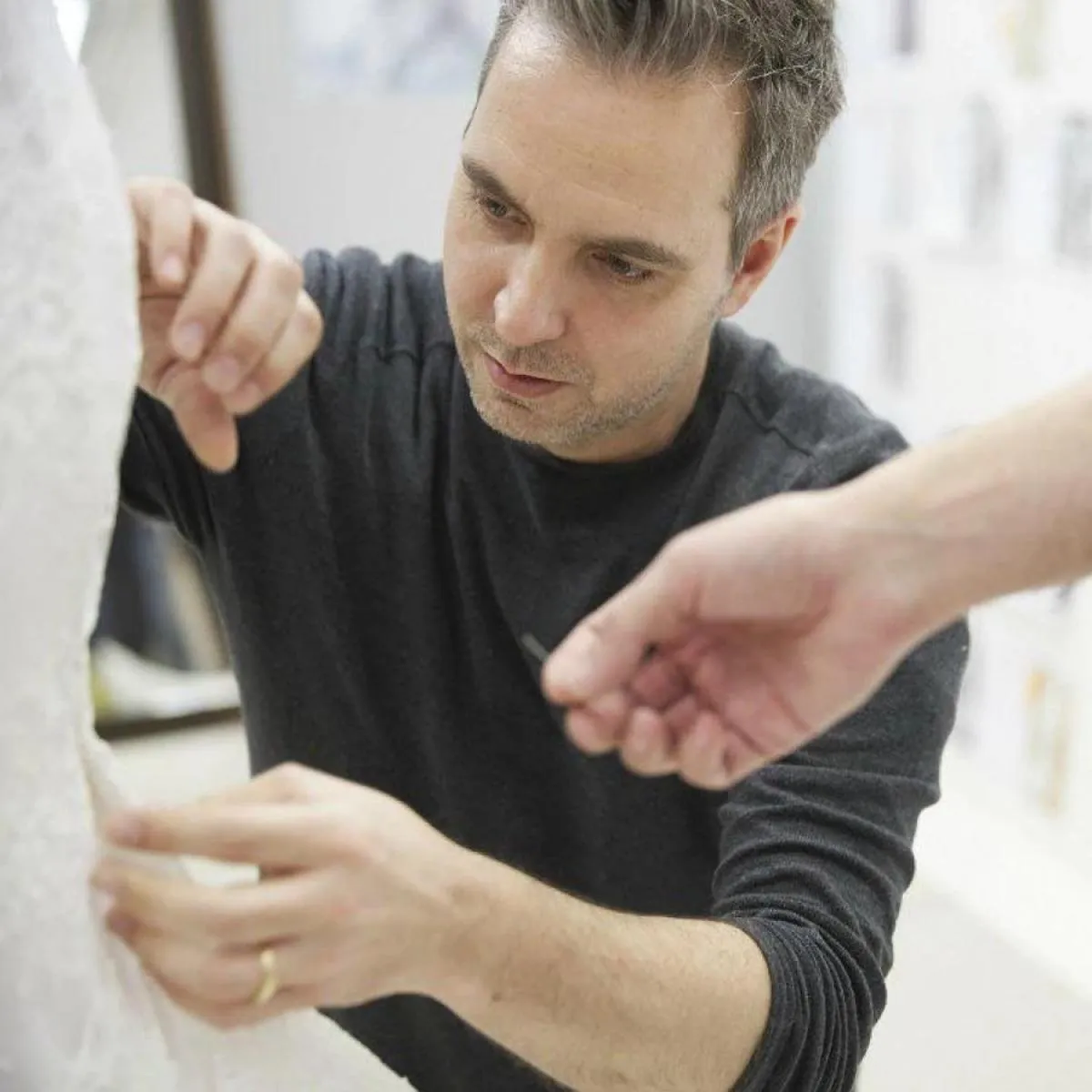 2024 Couture Lilla Halter Abiti da sera personalizzati Abiti da festa Applicazioni di perline Lavanda Festa di nozze Formale D