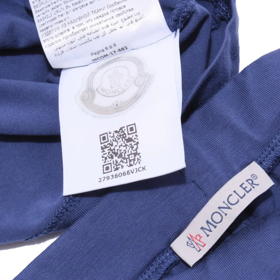 4435X completo bimbo MONCLER boy maglia + short blue t-shirt short