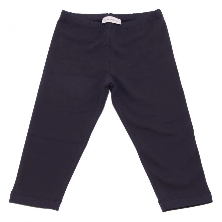4708Z completo tuta bimba GIRL MONCLER blue sweatshirt + trouser tracksuit