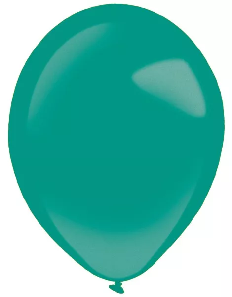 50 palloncini in verde metallizzato 35cm