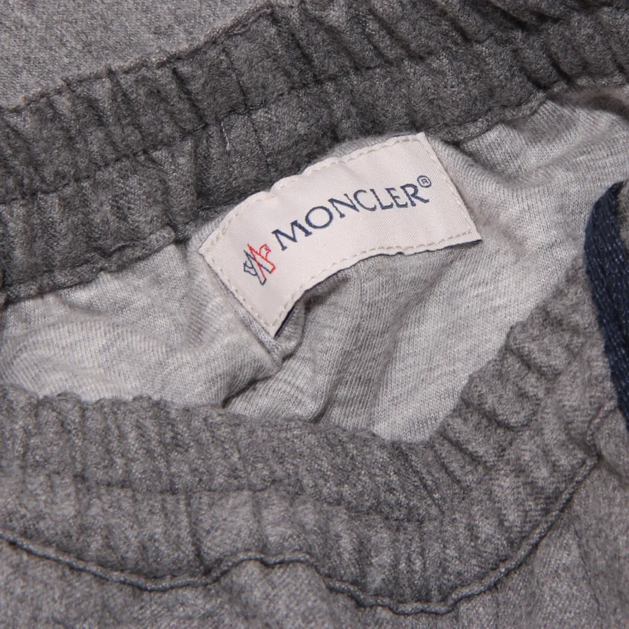 5724V pantalone bimbo MONCLER lana grigio grey wool trouser boy kid