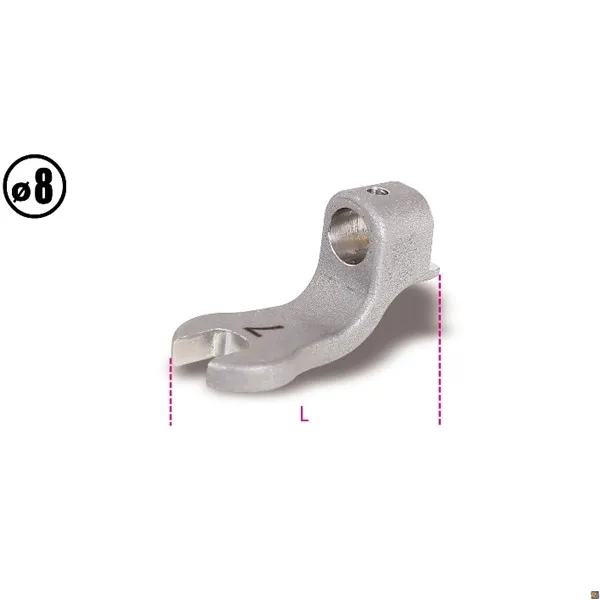 641 - CHIAVI A FORCHETTA PER BARRE DINAMOMETRICHE 604B/5 E 604B/10 - d. 8mm BETA UTENSILI 006410009