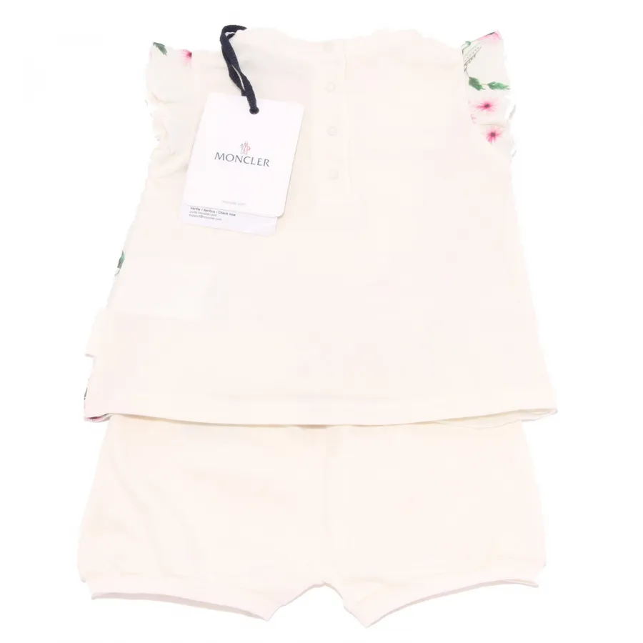 7688Y completo bimba girl MONCLER maglia pantalone corto cotton t-shirt + short