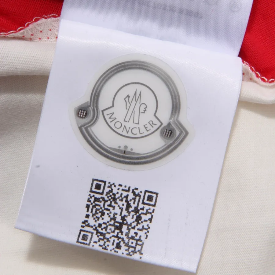 8306AH maglia bimbo boy MONCLER off white printed cotton t-shirt