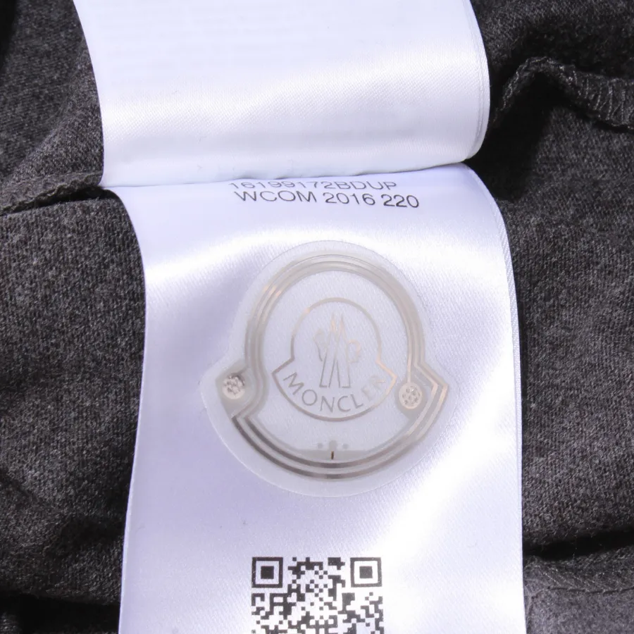 9211R maglia bimbo MONCLER cotone grigio girocollo t-shirt kid