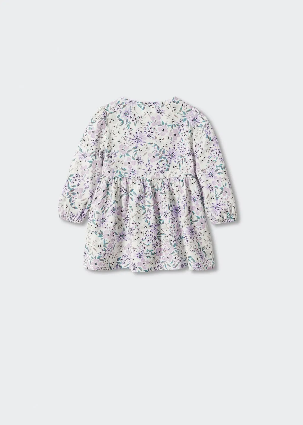 Abito cotone fiori