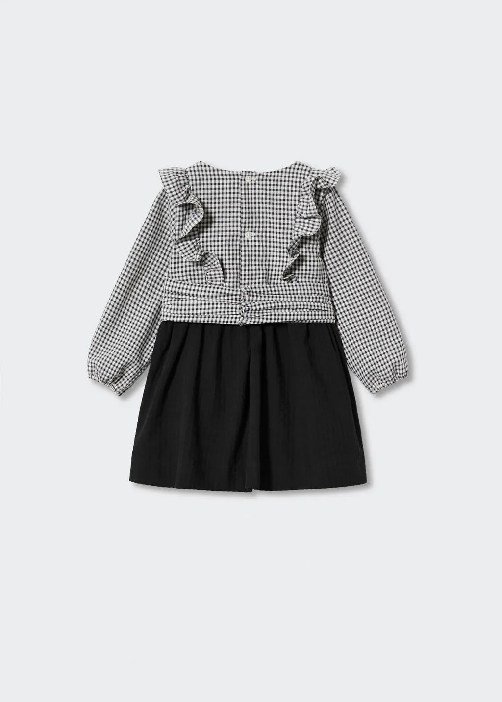 Abito cotone quadri vichy