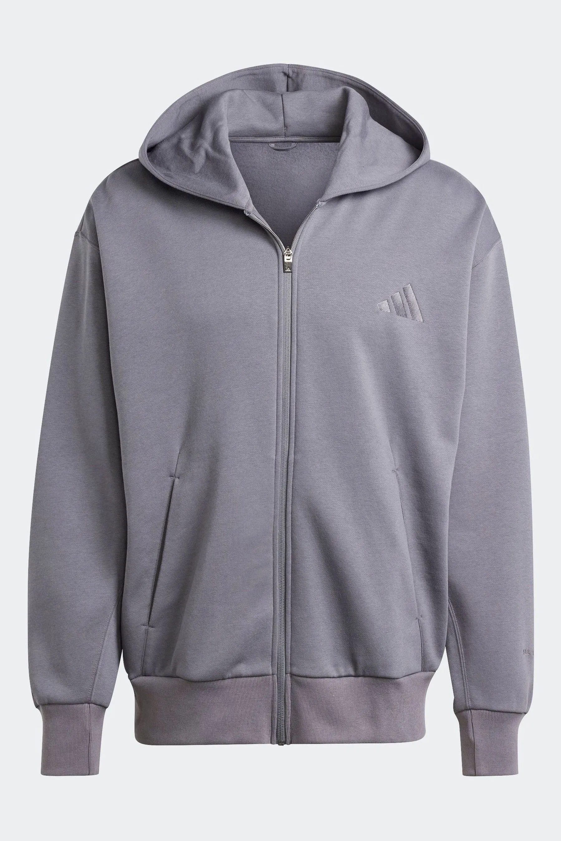 adidas All Season Fleece Zip Up Hoodie    