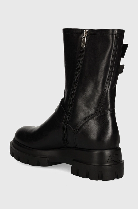 AGL stivaletti alla caviglia in pelle Chunky Biker