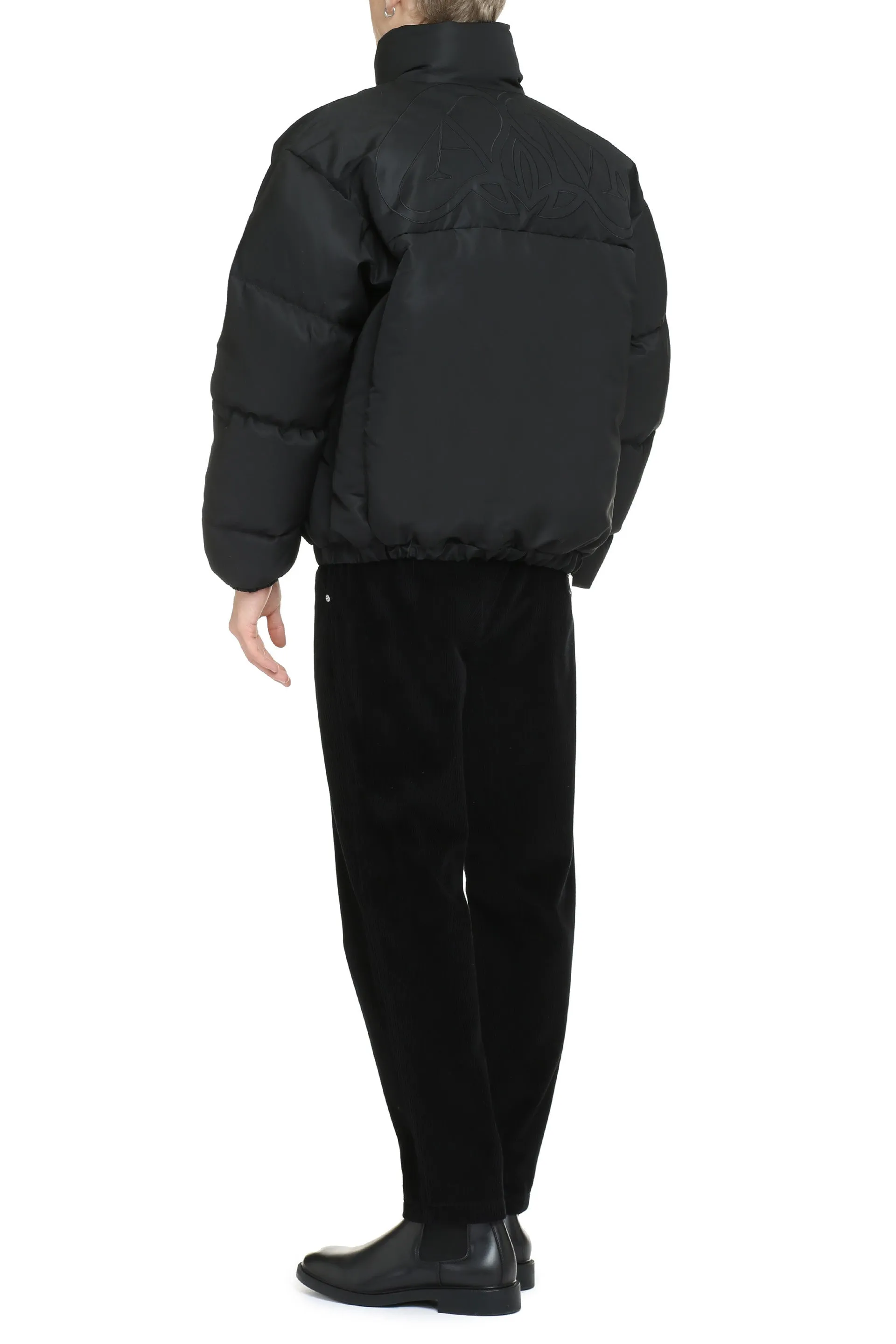 Alexander McQueen Piumino in nylon tecnico