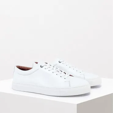 AMBITIOUS Sneaker in Pelle Col. Bianco