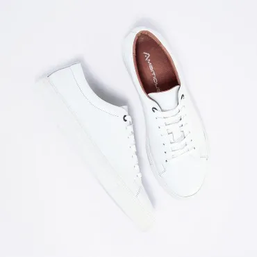  AMBITIOUS Sneaker in Pelle Col. Bianco