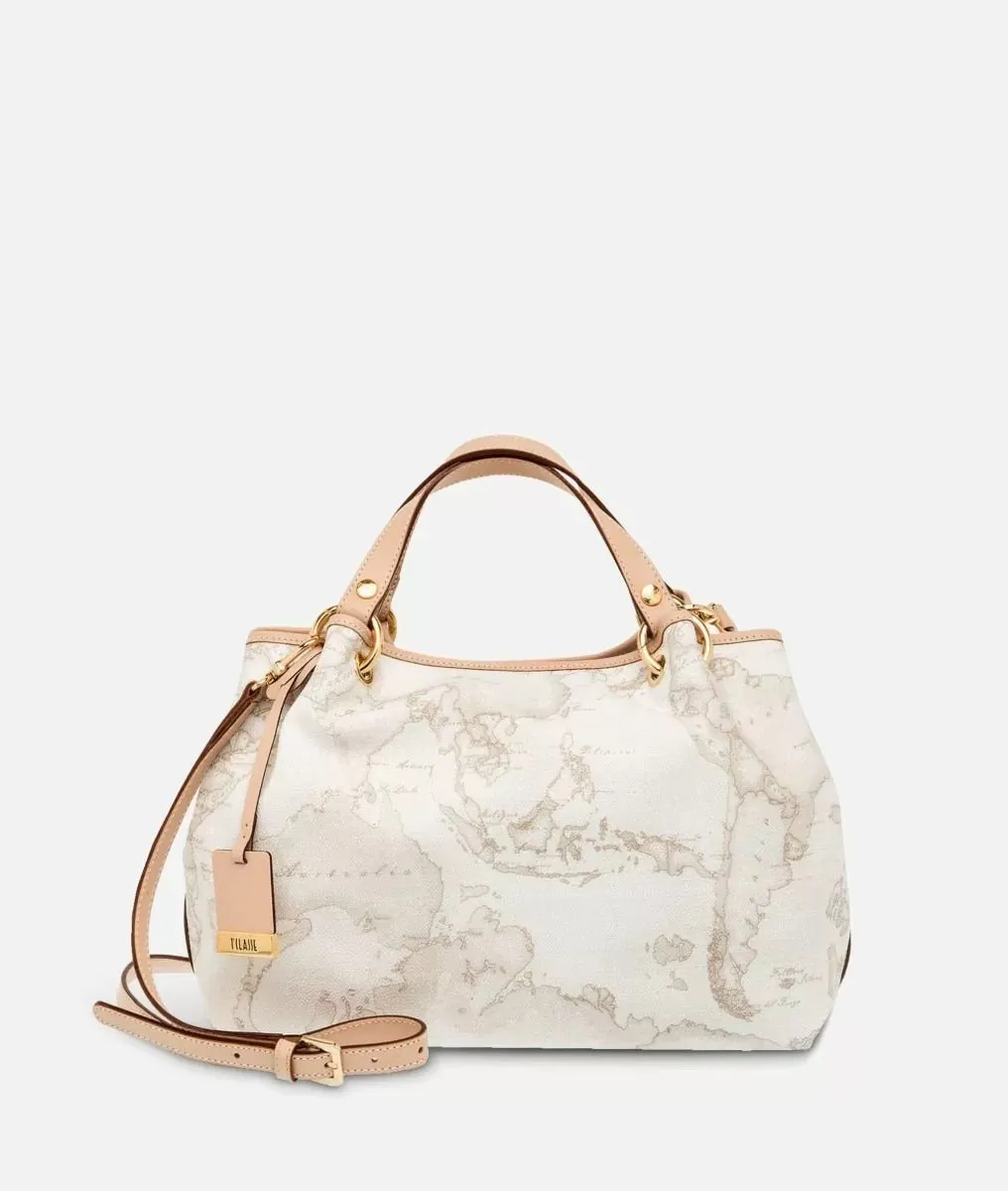 Art.C N148 6000 Geo White Borsa media a mano