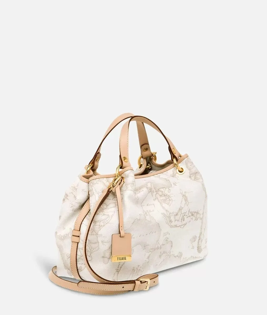 Art.C N148 6000 Geo White Borsa media a mano