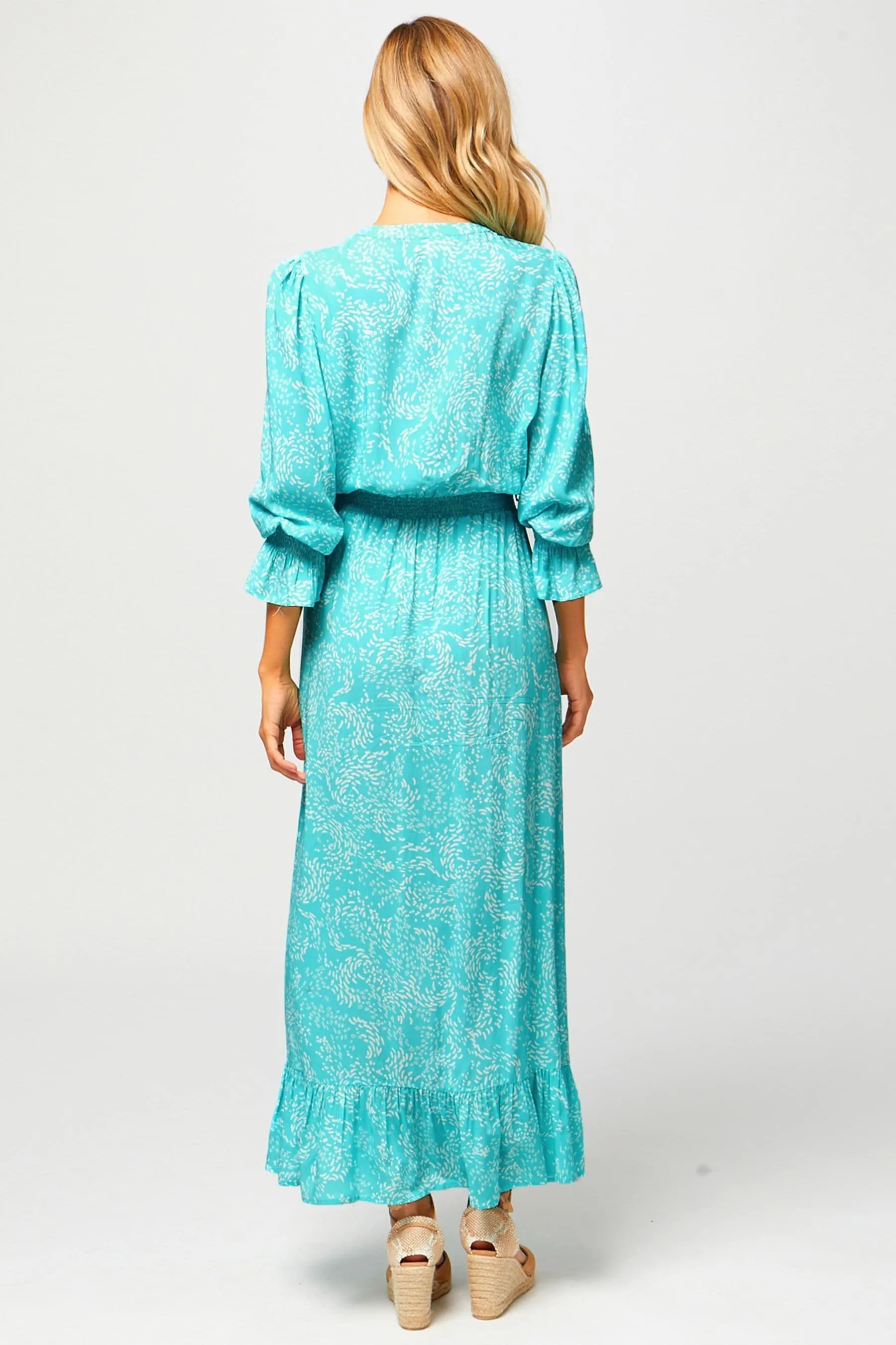Aspiga Blu - Maeve - EcoVero™ - Abito maxi