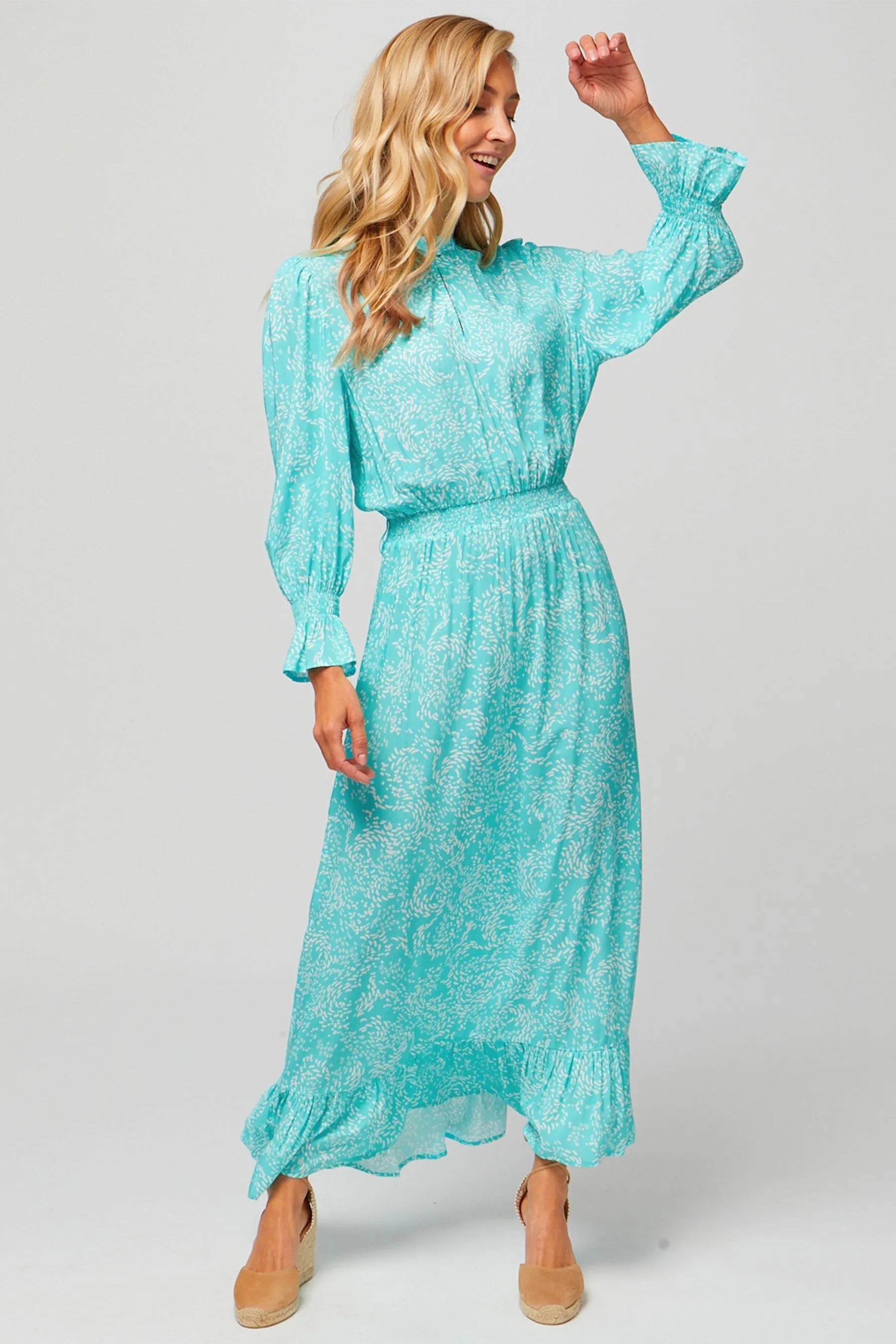 Aspiga Blu - Maeve - EcoVero™ - Abito maxi