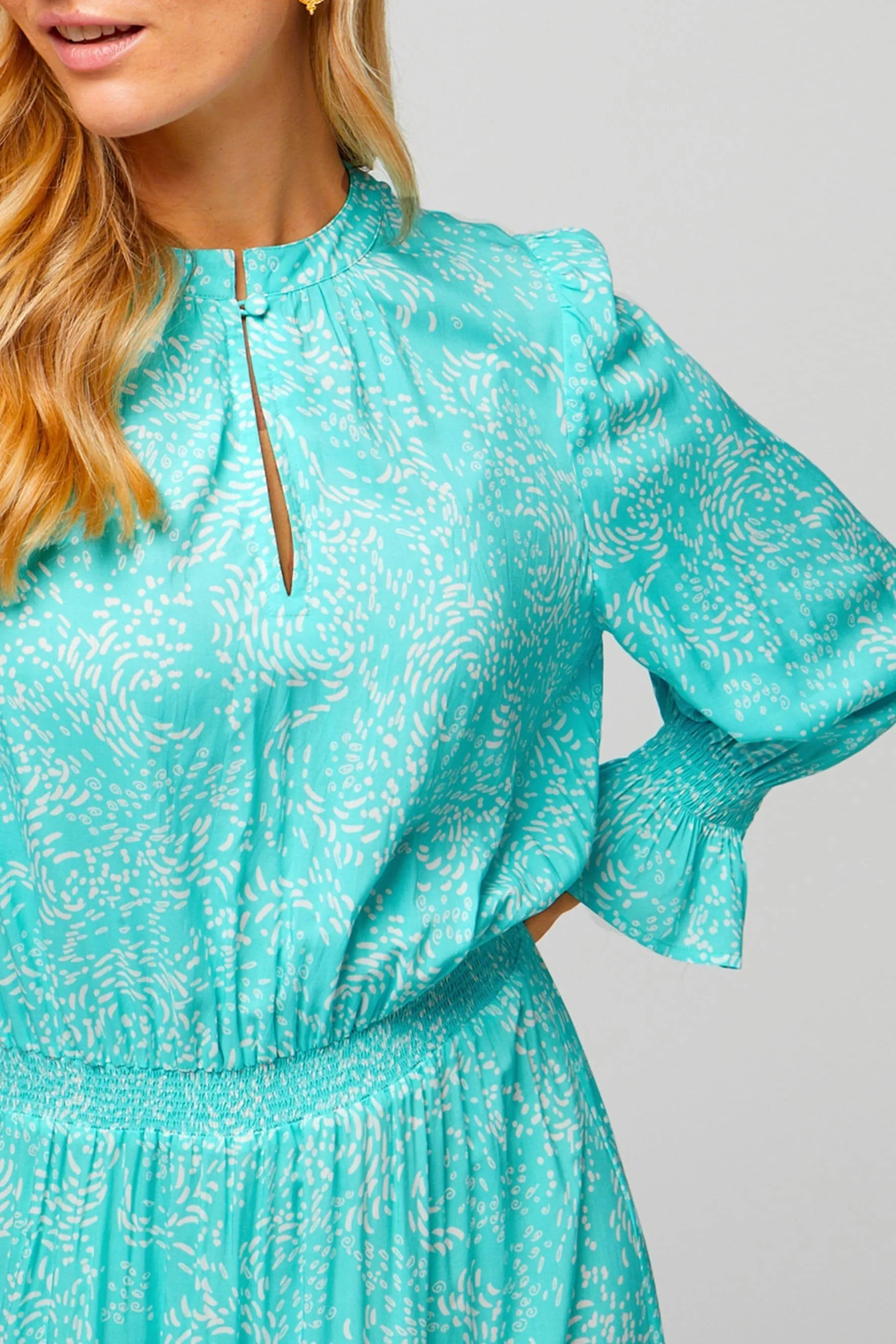 Aspiga Blu - Maeve - EcoVero™ - Abito maxi