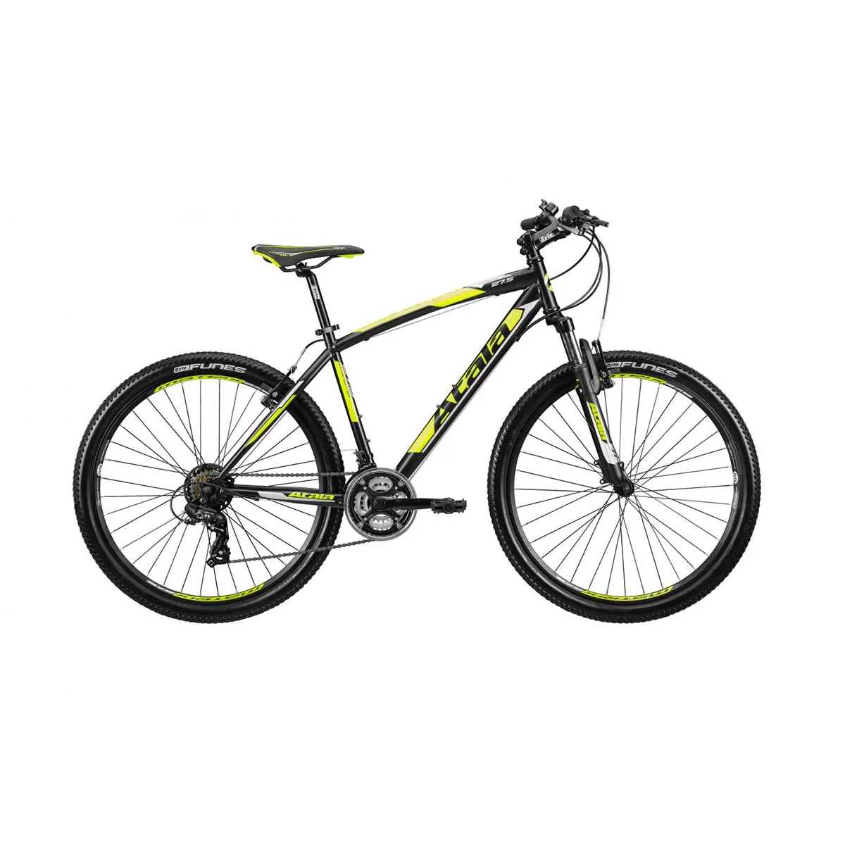 Atala bici 27.5 starfight freni v-brake 21vel. col.nero/giallo mis.L