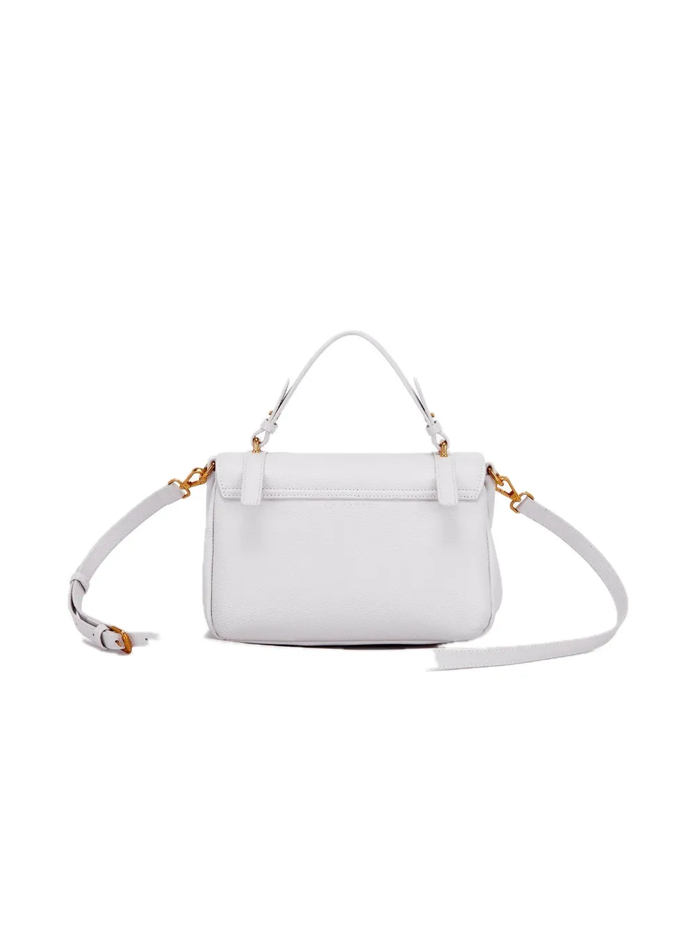 Atena Medium Shopper Tumbled Leather - Ivory