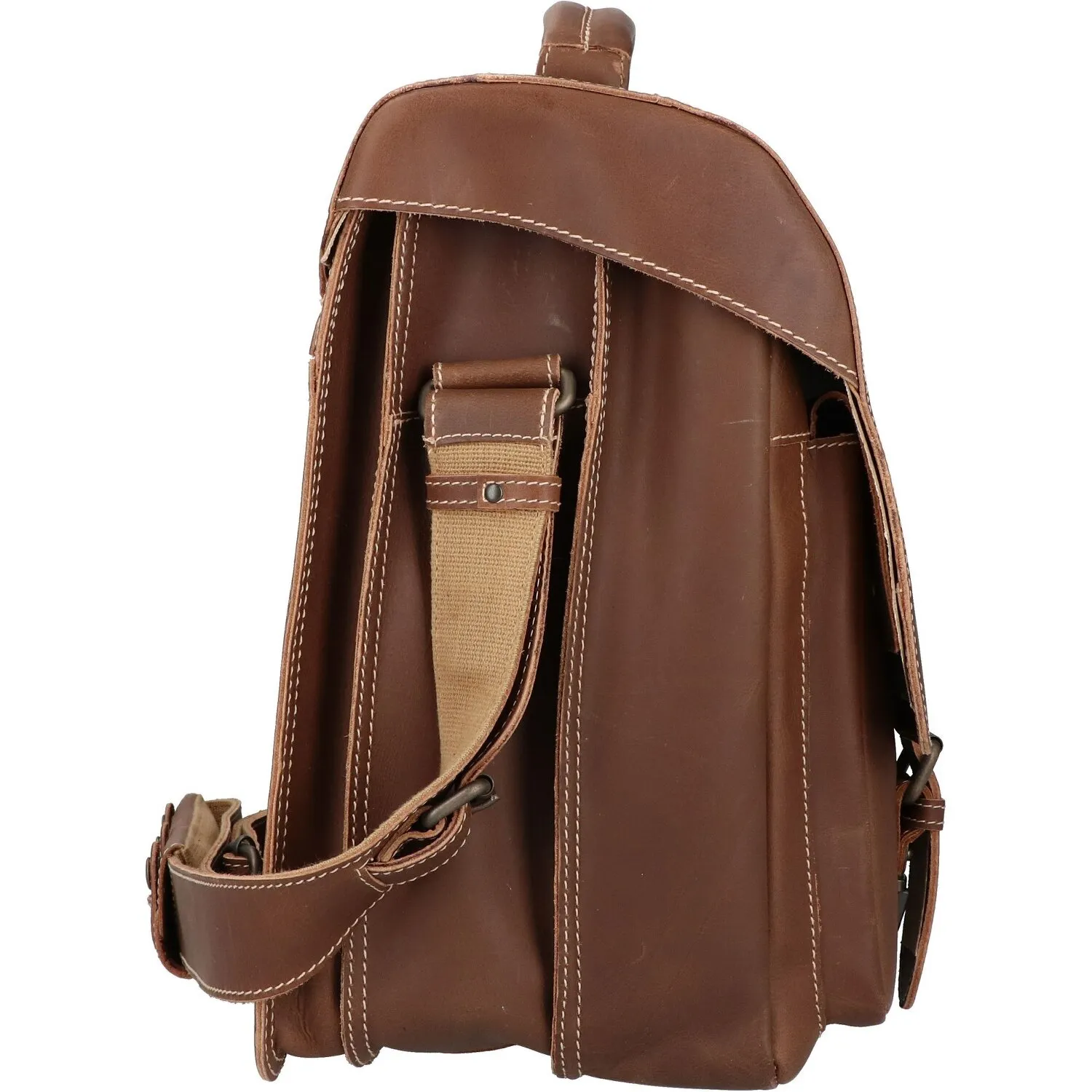 aunts & uncles Hunter Big Finn cartella in pelle 40 cm scomparto per laptop