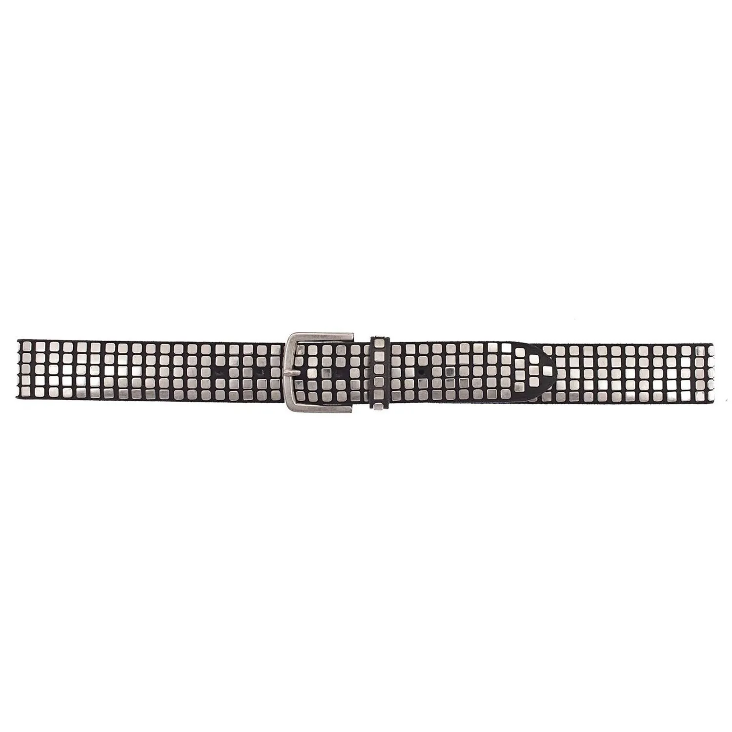b.belt Cintura con borchie Quinn in pelle