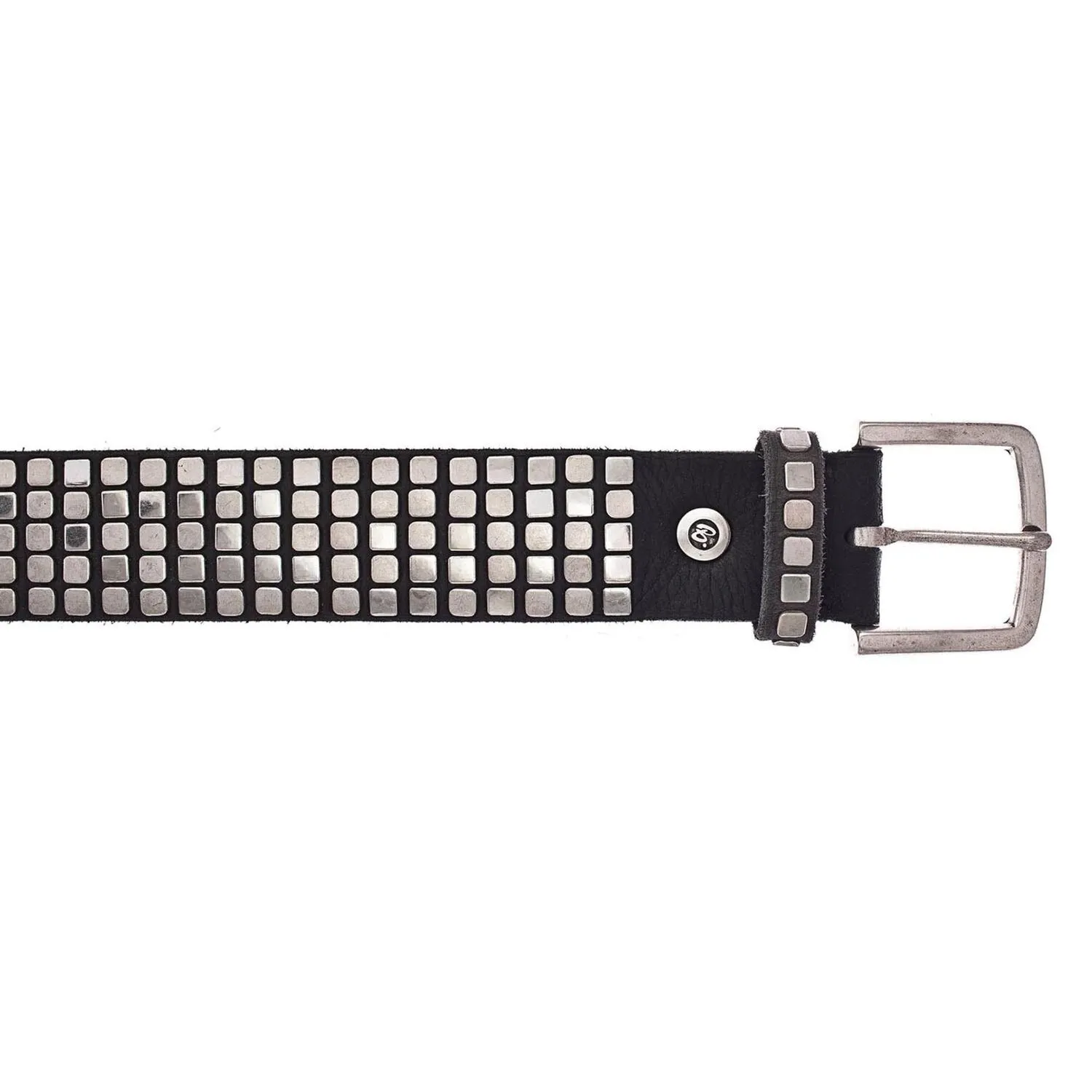 b.belt Cintura con borchie Quinn in pelle