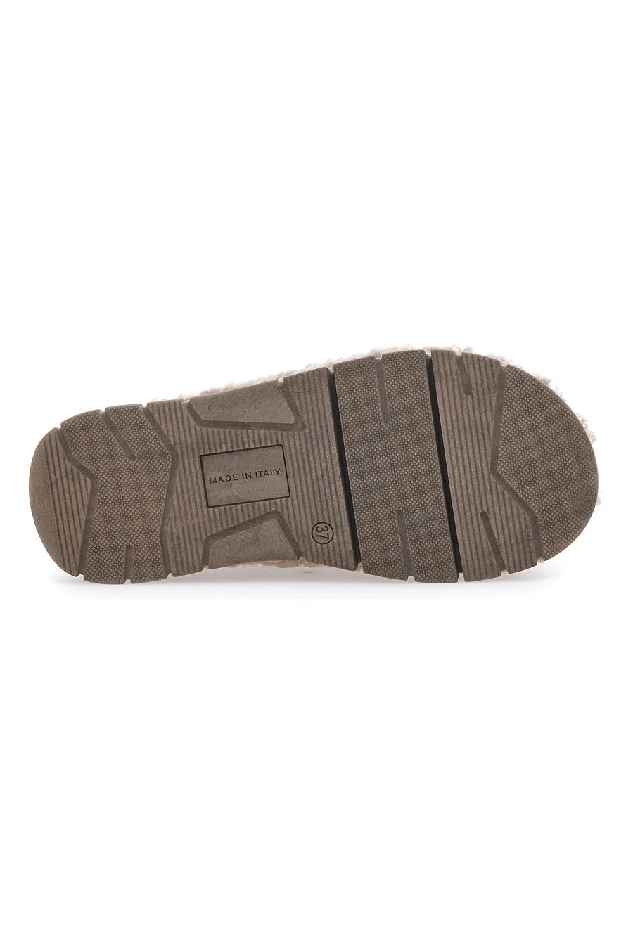   BEEGO Pantofole Teddy Taupe Beego 7525