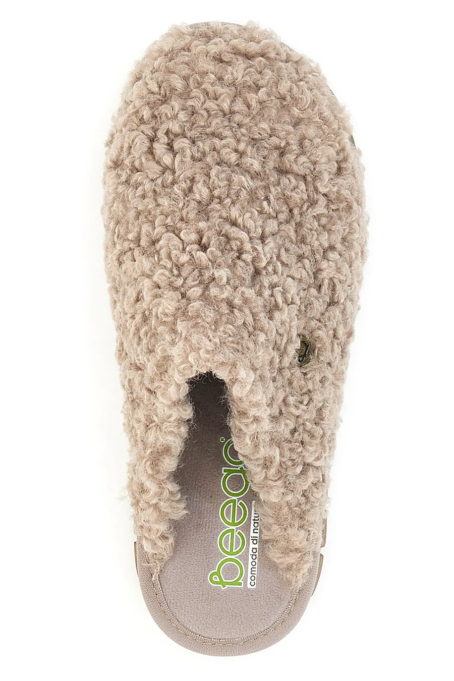   BEEGO Pantofole Teddy Taupe Beego 7525