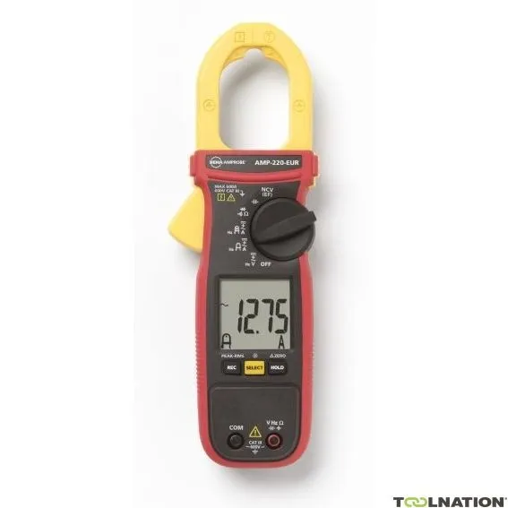 Beha-Amprobe 4560596 AMP-220-EUR Pinza amperometrica TRMS CA/CC 600 A