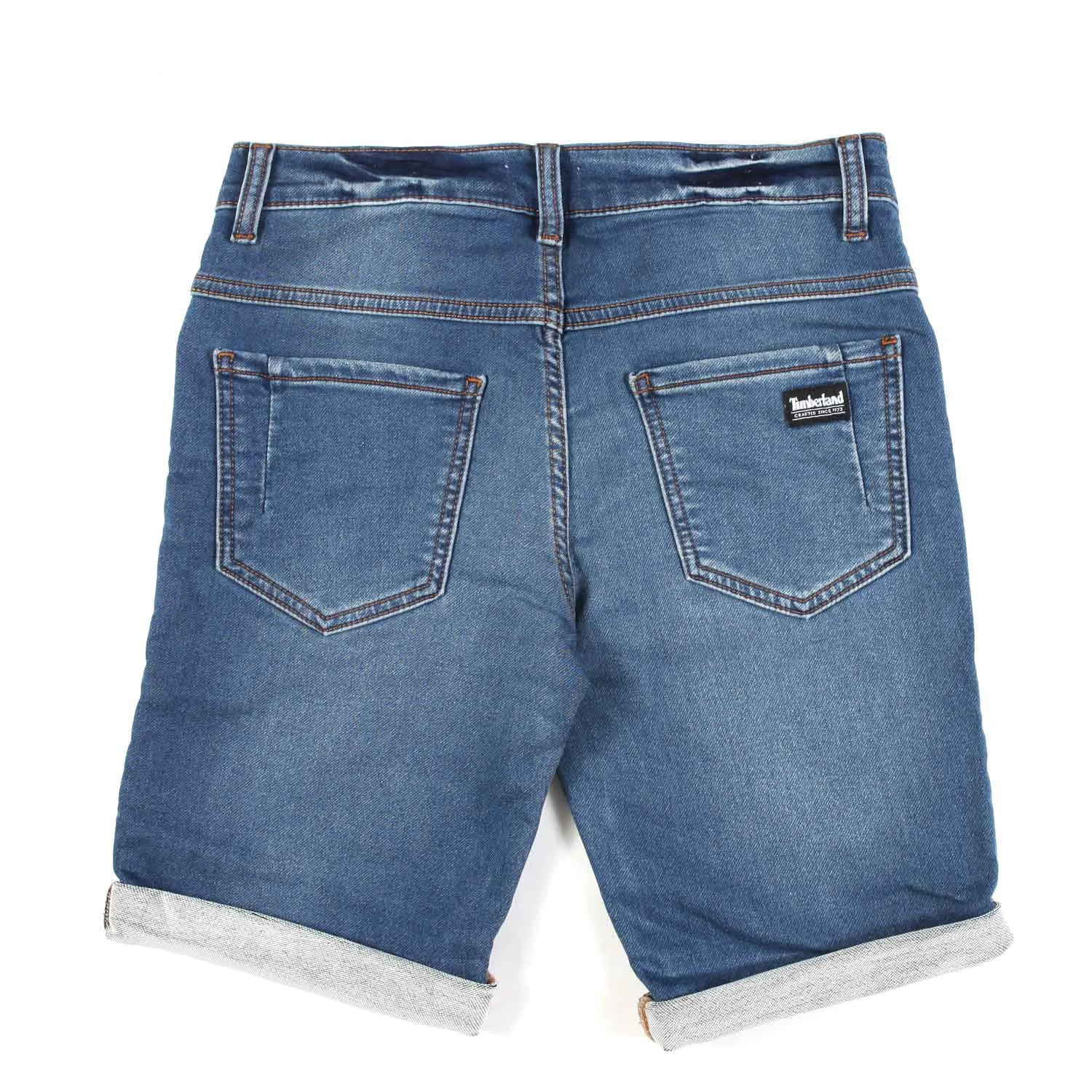 Bermuda Di Jeans Blu Medio Bambino E Teenager