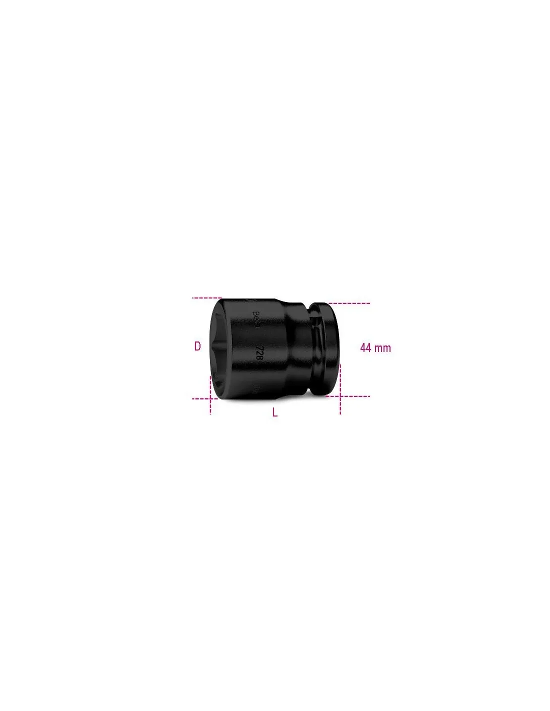 BETA 728 CHIAVE A BUSSOLA A MACCHINA ESAGONALE 3/4" 38mm