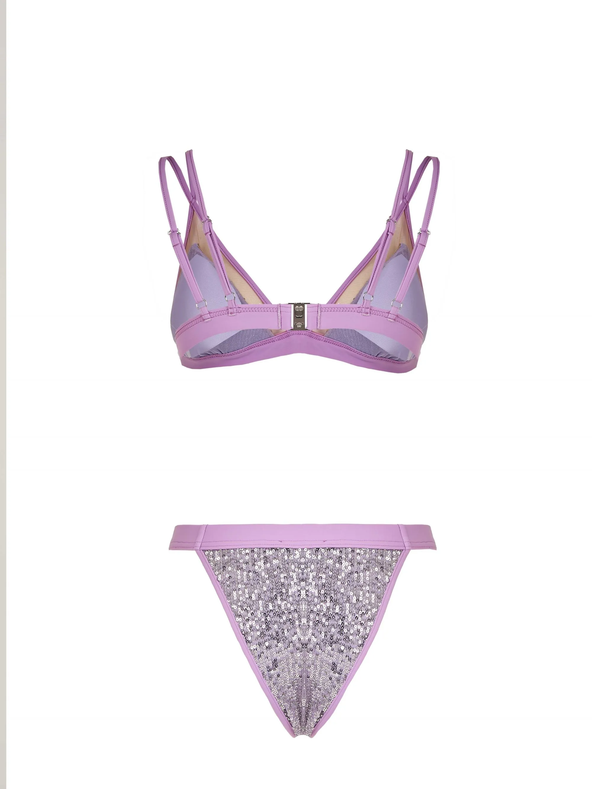 BIKINI COMPLETO GLICINE IN FULL PAILLETTES