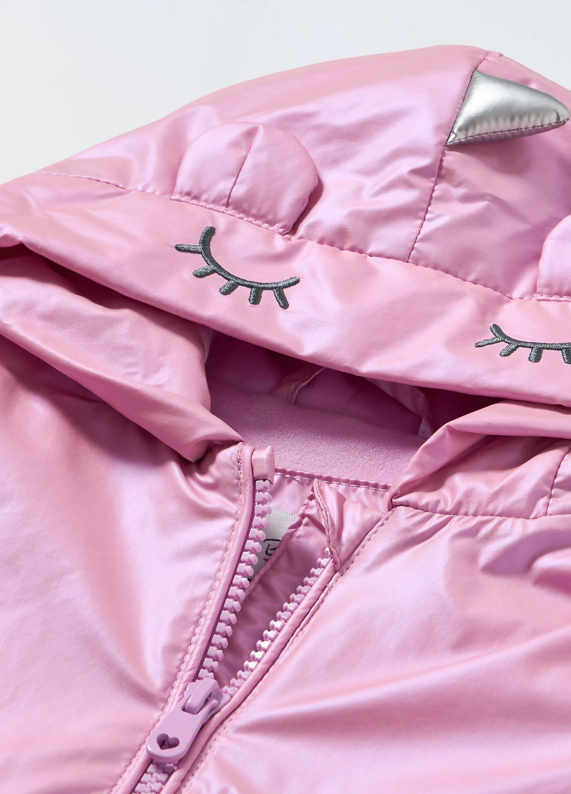 BLUKIDS  Giacca a vento con ricami neonata