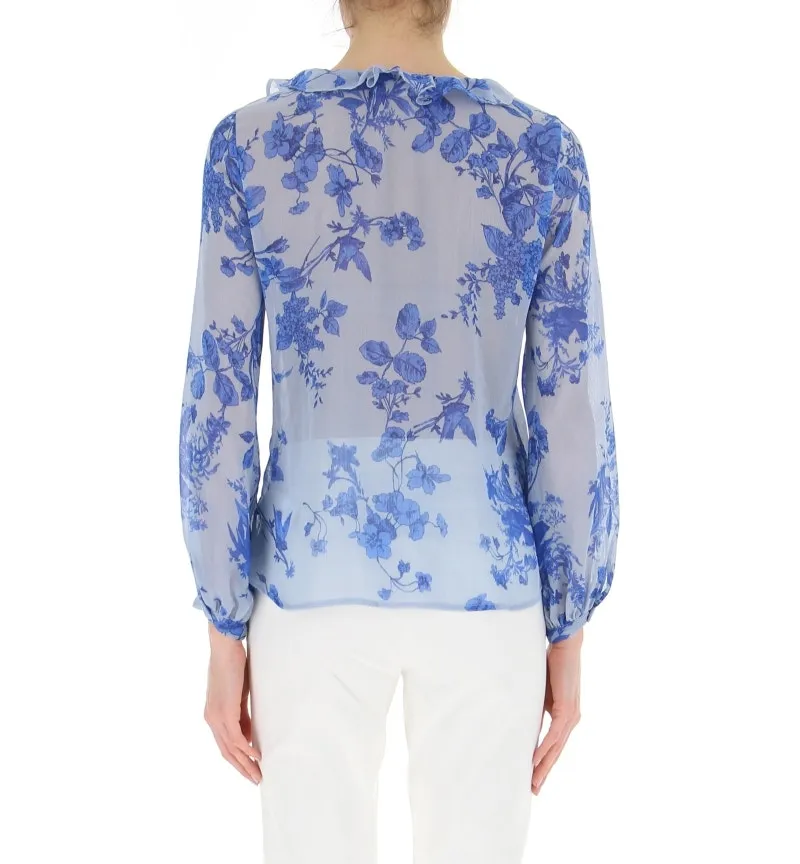 Blusa con volants