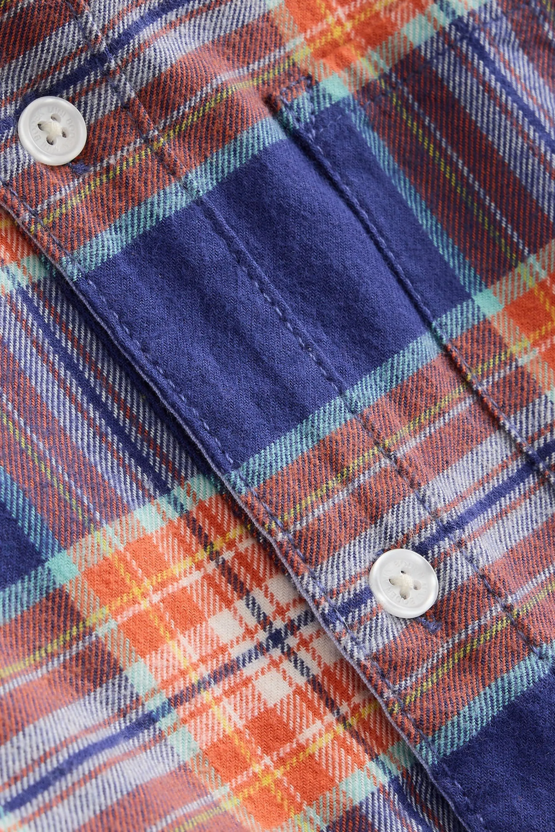 Boden Camicia Cosy In Cotone A Quadri    