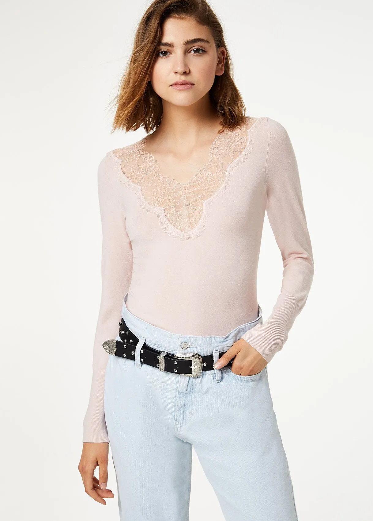 Body con pizzo