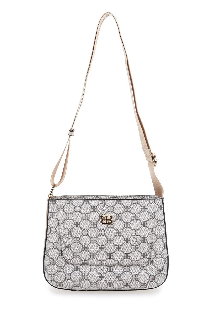 Borsa a Tracolla Beige Bri Cavalli/1265