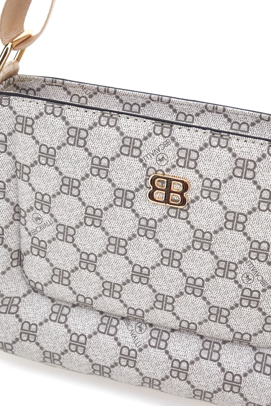 Borsa a Tracolla Beige Bri Cavalli/1265