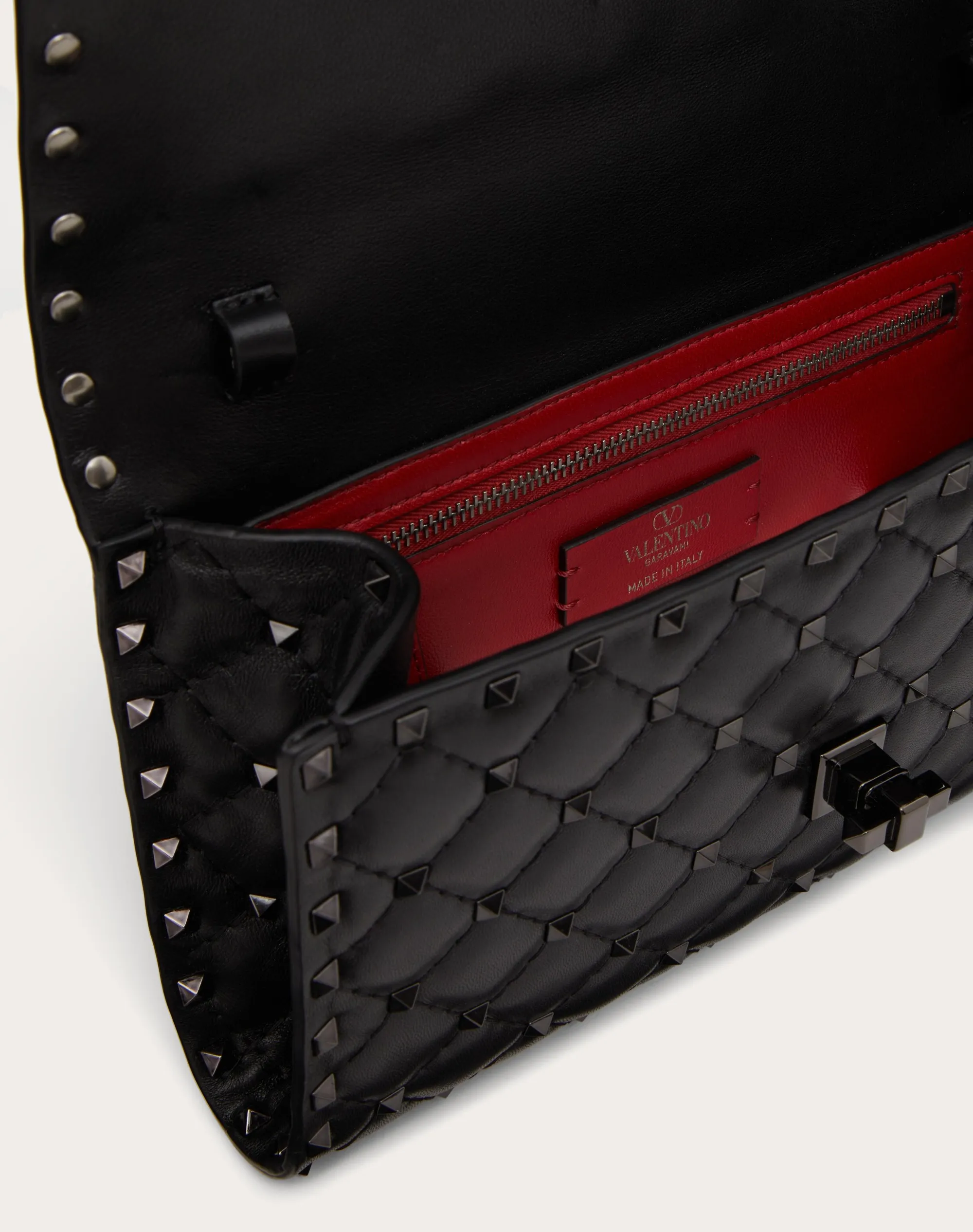 BORSA A TRACOLLA ROCKSTUD SPIKE IN NAPPA