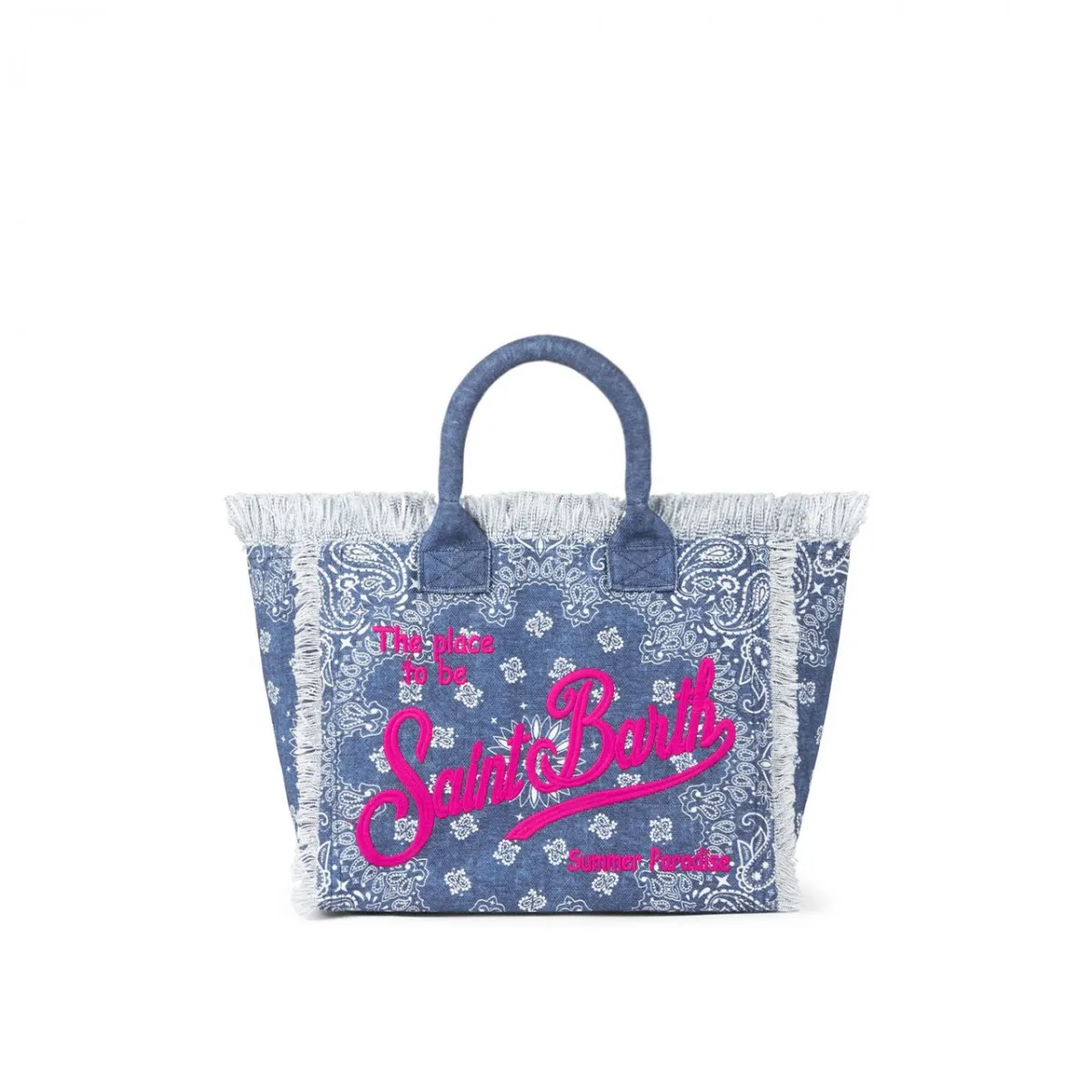 Borsa Colette Bandanna Round Blu