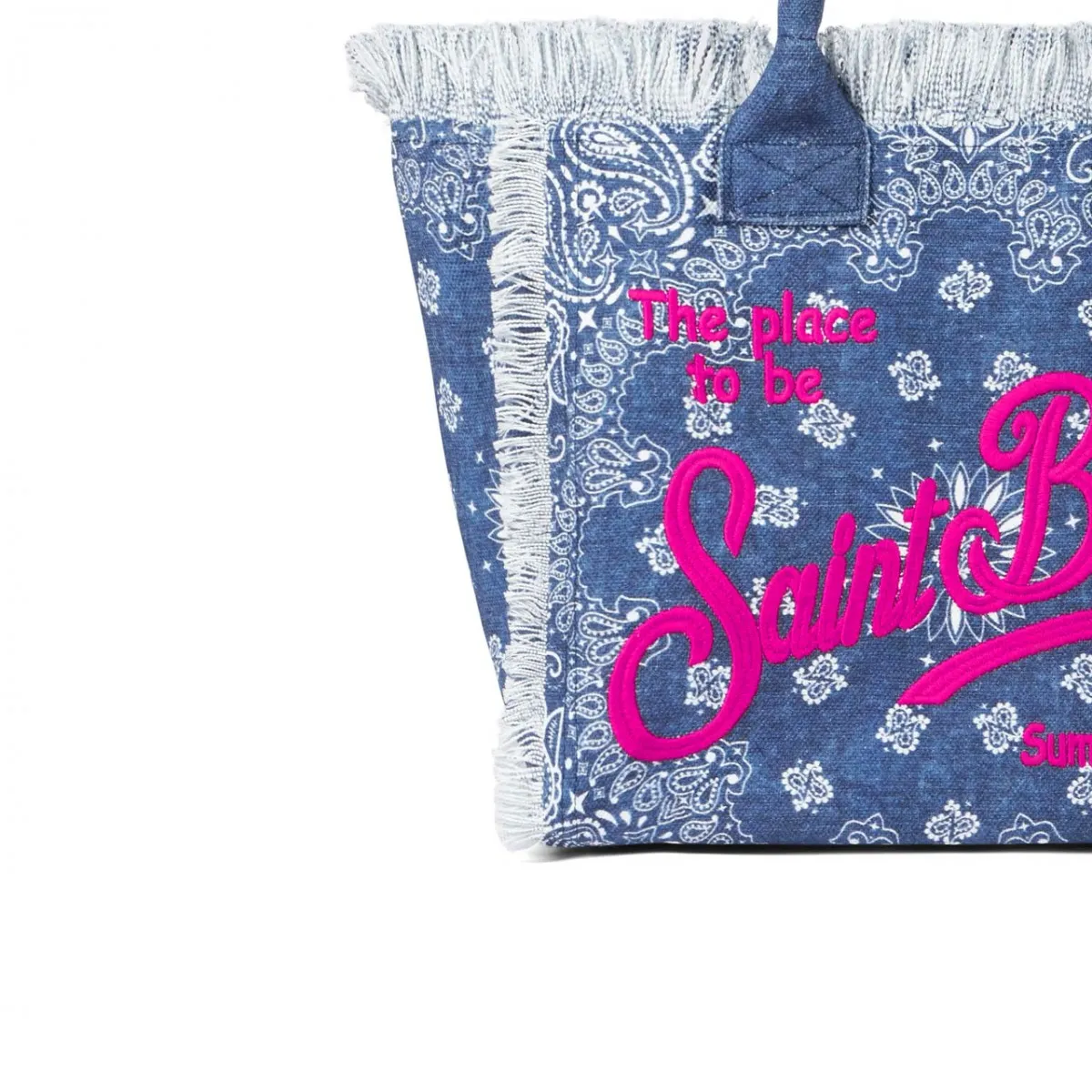 Borsa Colette Bandanna Round Blu