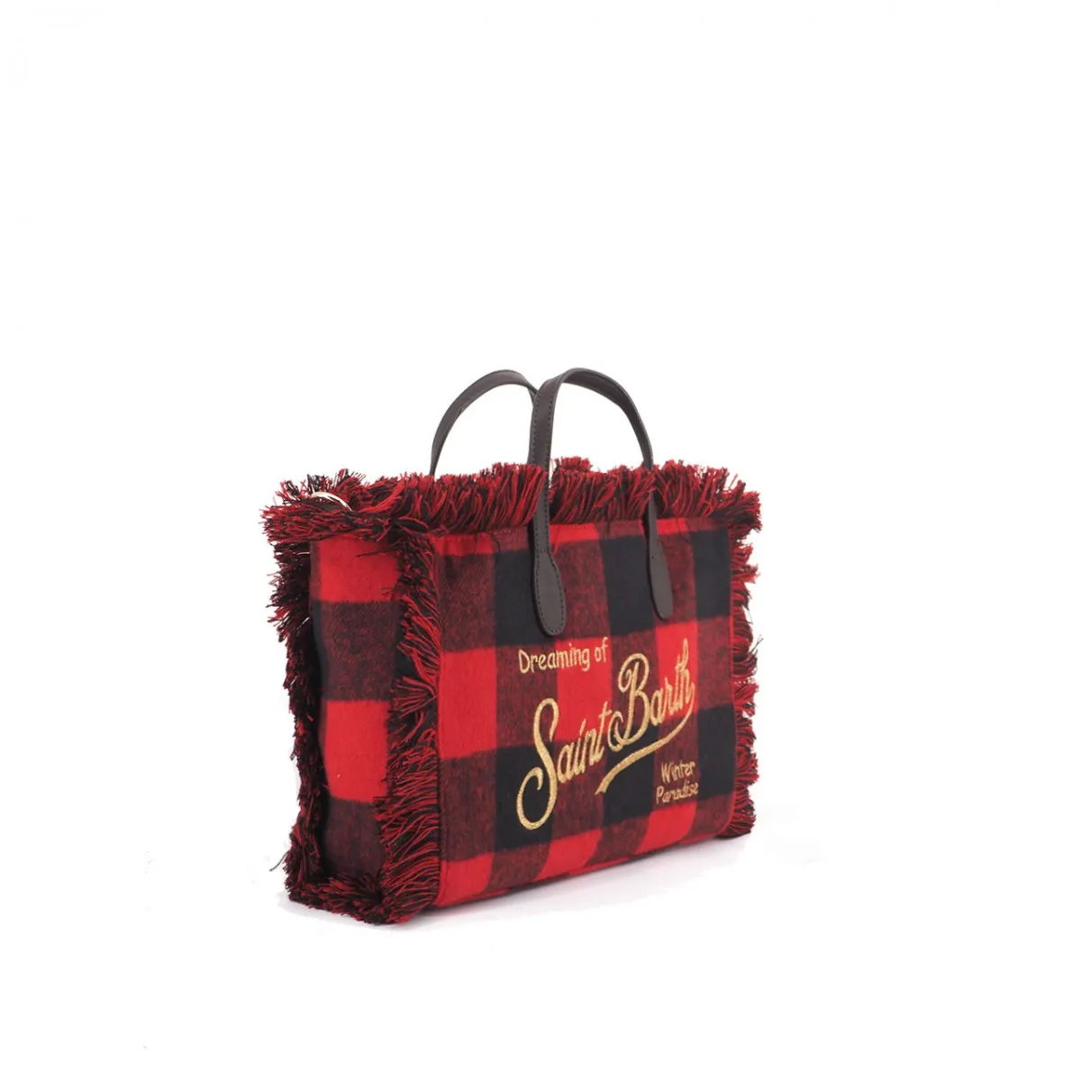 Borsa Colette Big Vichy, Rosso
