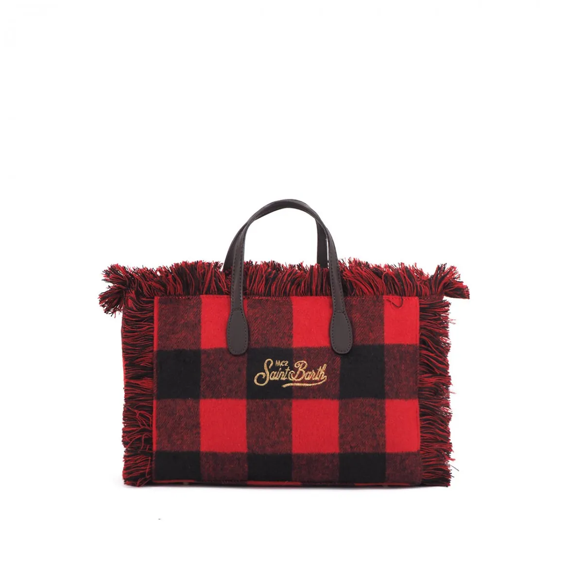 Borsa Colette Big Vichy, Rosso