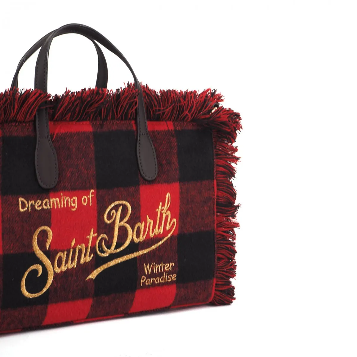 Borsa Colette Big Vichy, Rosso