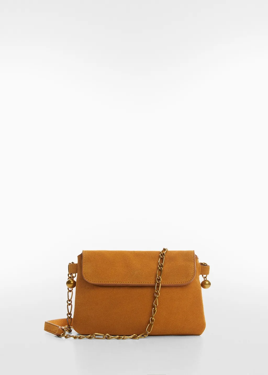 Borsa crosta di cuoio catena