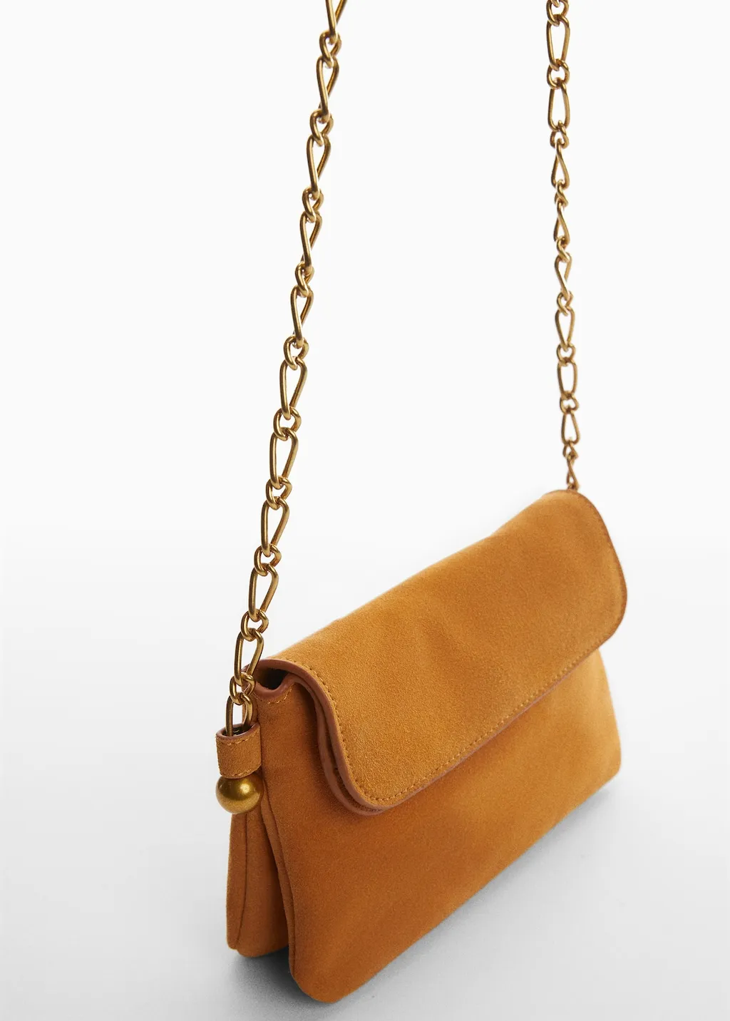 Borsa crosta di cuoio catena
