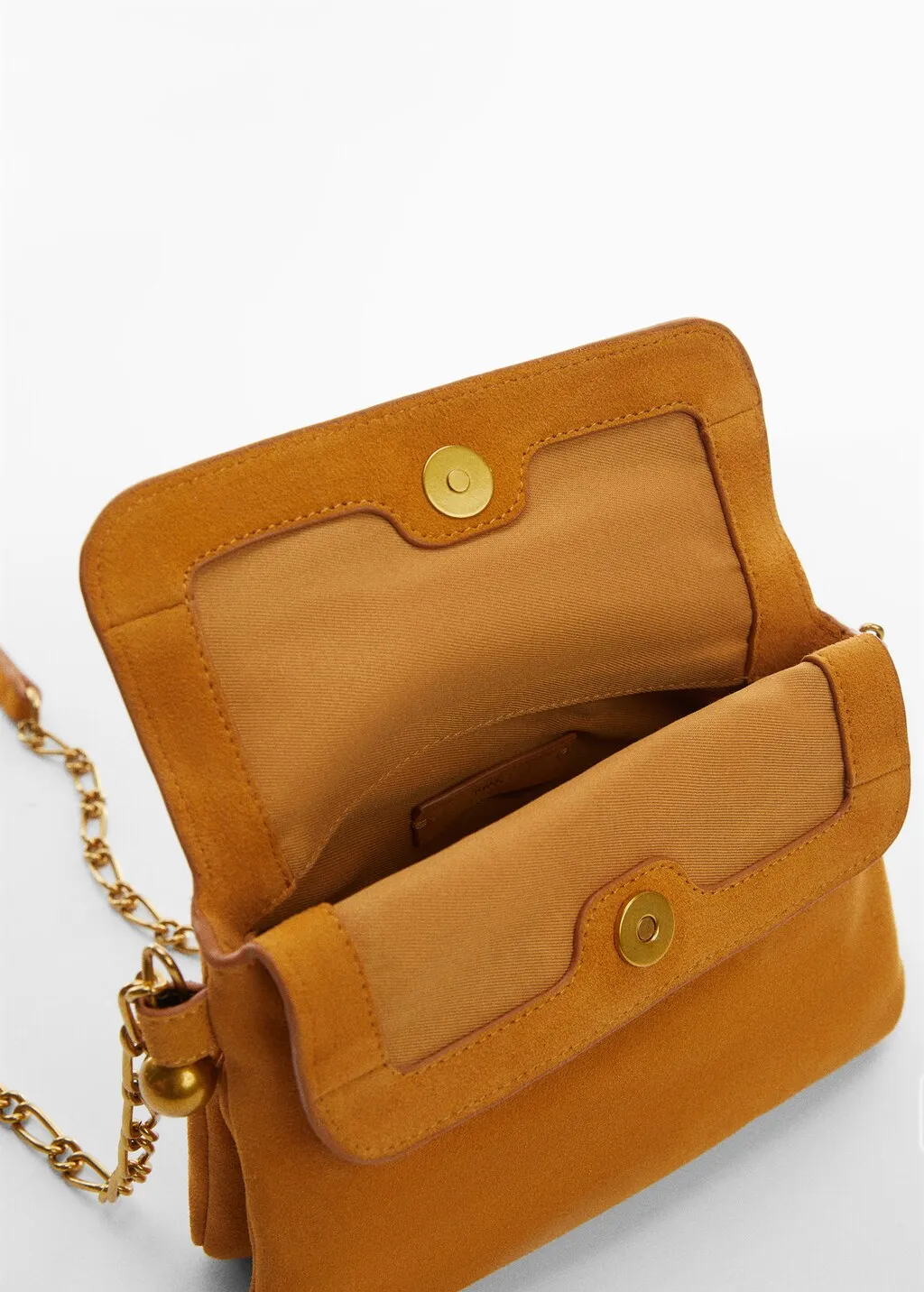 Borsa crosta di cuoio catena