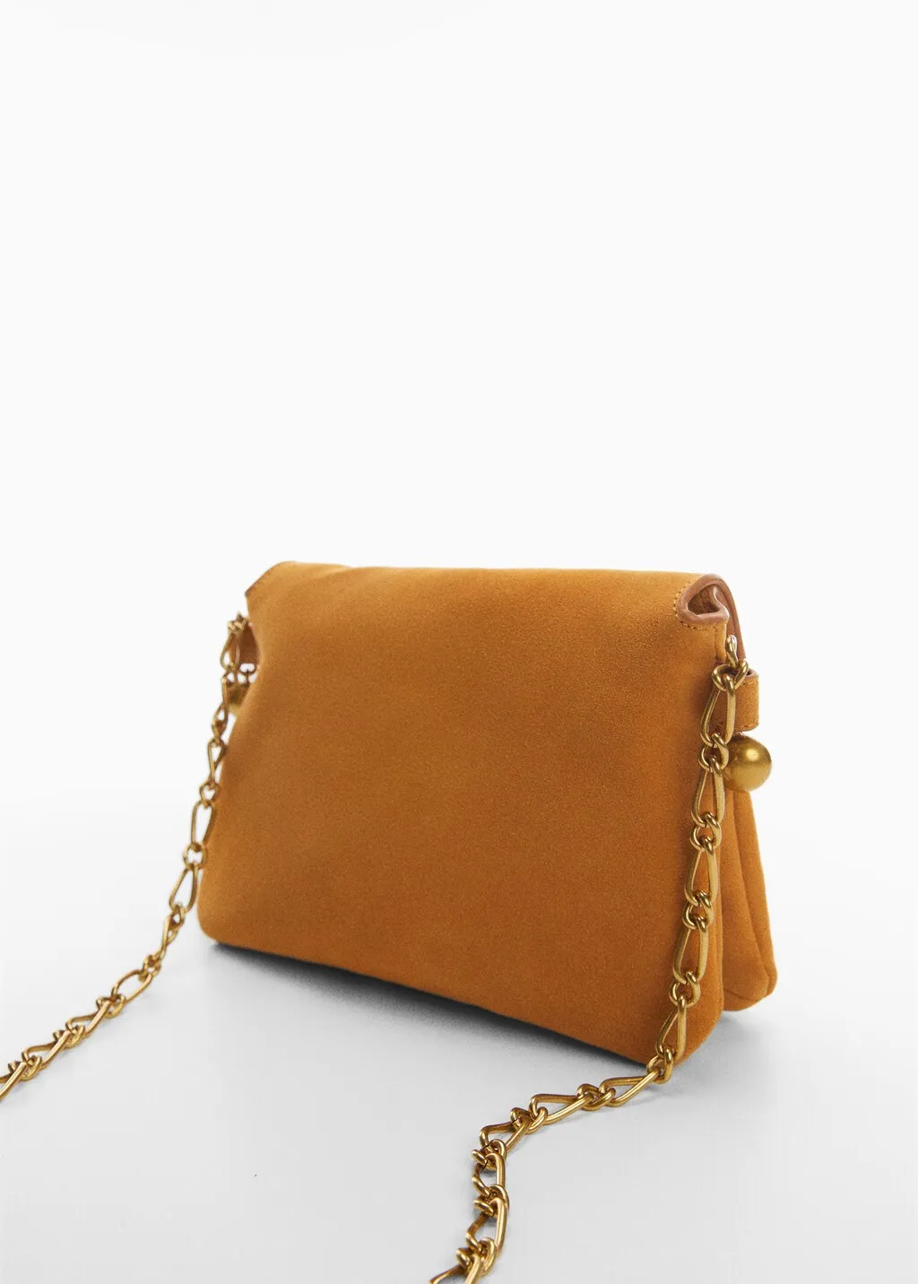 Borsa crosta di cuoio catena